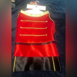 LAST CHANCE XL Dog Drummer Boy Christmas Costume